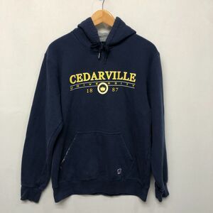 Vintage Cedarville University Hoodie Sweatshirt Size Medium M208 -23